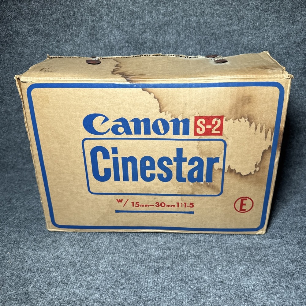 Canon P-8 Cine Star S-2 w/Accessories & Box READ